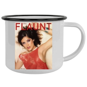 Salma Hayek Camping Mug