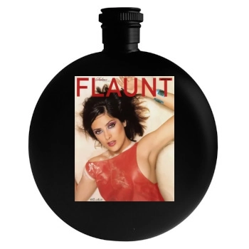 Salma Hayek Round Flask