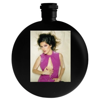 Salma Hayek Round Flask