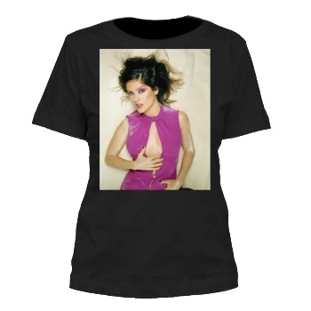 Salma Hayek Women's Cut T-Shirt