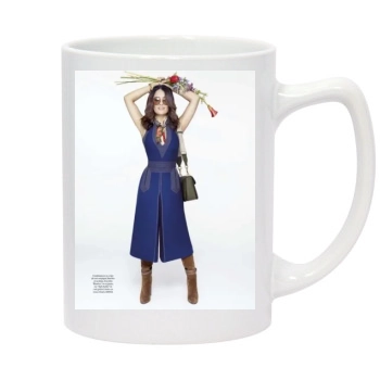 Salma Hayek 14oz White Statesman Mug