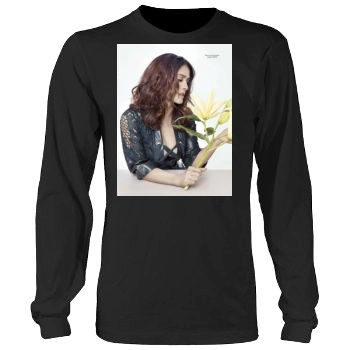 Salma Hayek Men's Heavy Long Sleeve TShirt