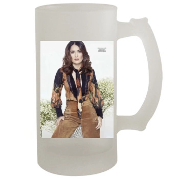 Salma Hayek 16oz Frosted Beer Stein