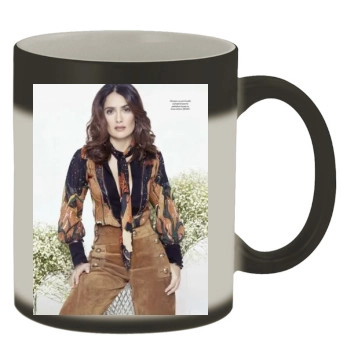 Salma Hayek Color Changing Mug