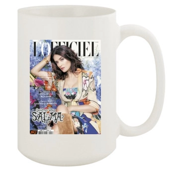 Salma Hayek 15oz White Mug