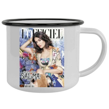 Salma Hayek Camping Mug