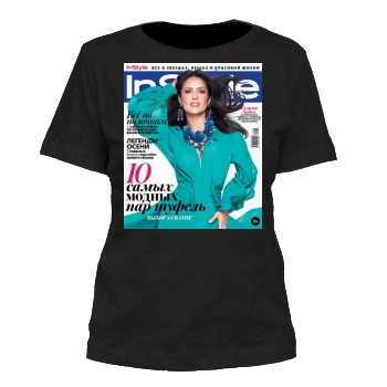 Salma Hayek Women's Cut T-Shirt