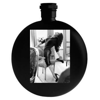 Salma Hayek Round Flask