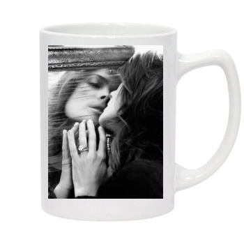 Salma Hayek 14oz White Statesman Mug