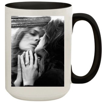 Salma Hayek 15oz Colored Inner & Handle Mug