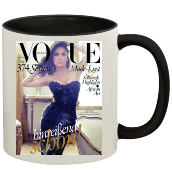 Salma Hayek 11oz Colored Inner & Handle Mug