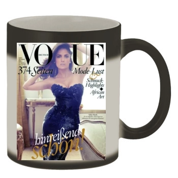 Salma Hayek Color Changing Mug