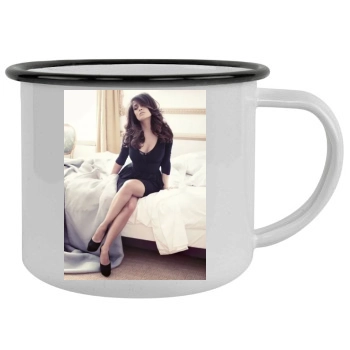 Salma Hayek Camping Mug