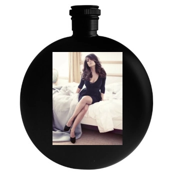 Salma Hayek Round Flask