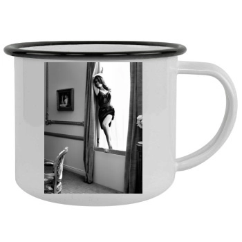 Salma Hayek Camping Mug