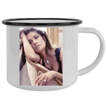 Salma Hayek Camping Mug