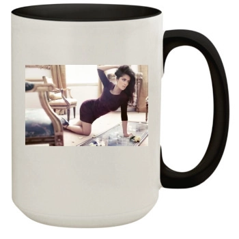 Salma Hayek 15oz Colored Inner & Handle Mug