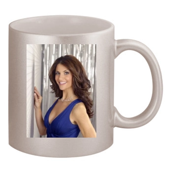 Samantha Harris 11oz Metallic Silver Mug