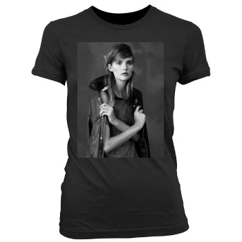 Sara Blomqvist Women's Junior Cut Crewneck T-Shirt