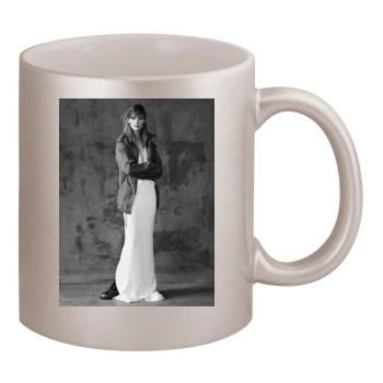 Sara Blomqvist 11oz Metallic Silver Mug