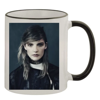 Sara Blomqvist 11oz Colored Rim & Handle Mug