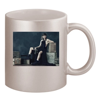 Sara Blomqvist 11oz Metallic Silver Mug