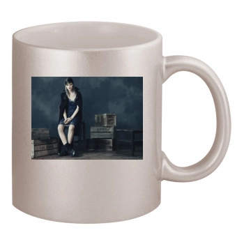 Sara Blomqvist 11oz Metallic Silver Mug