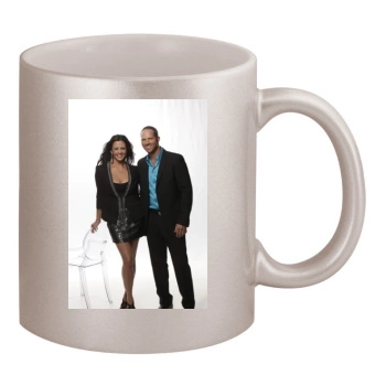 Sara Evans 11oz Metallic Silver Mug