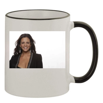 Sara Evans 11oz Colored Rim & Handle Mug