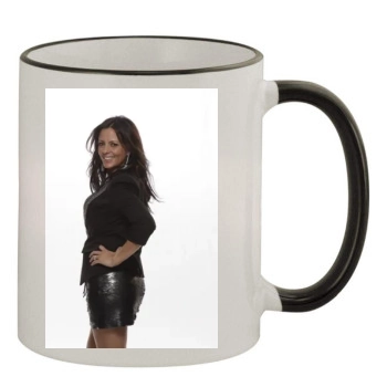 Sara Evans 11oz Colored Rim & Handle Mug