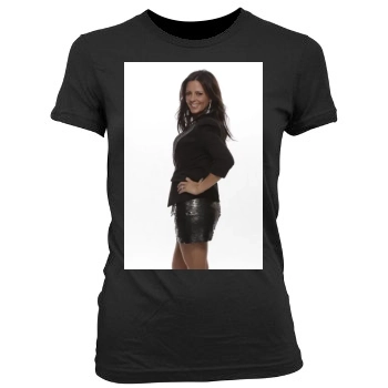 Sara Evans Women's Junior Cut Crewneck T-Shirt