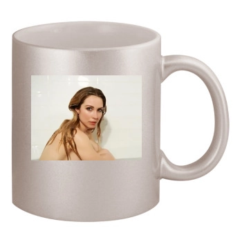 Sarah Carter 11oz Metallic Silver Mug