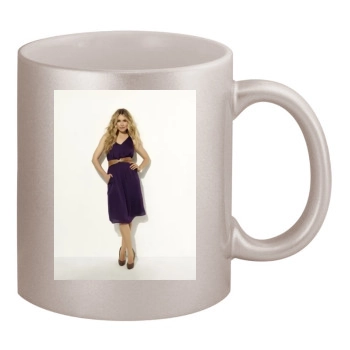 Sarah Carter 11oz Metallic Silver Mug