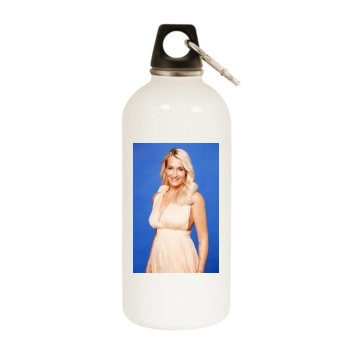 Sarah Connor White Water Bottle With Carabiner