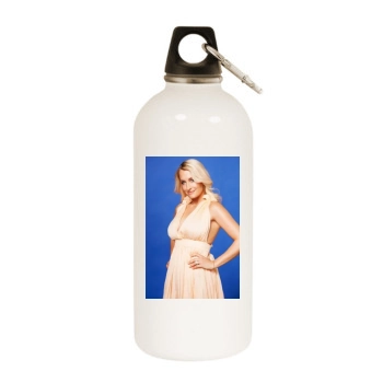 Sarah Connor White Water Bottle With Carabiner