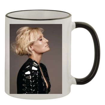 Sarah Connor 11oz Colored Rim & Handle Mug