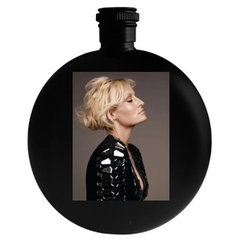 Sarah Connor Round Flask