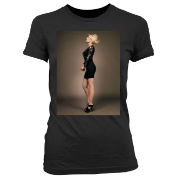 Sarah Connor Women's Junior Cut Crewneck T-Shirt