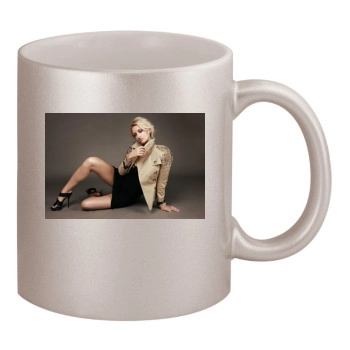 Sarah Connor 11oz Metallic Silver Mug