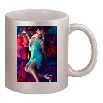 Sarah Connor 11oz Metallic Silver Mug