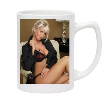 Sarah Harding 14oz White Statesman Mug