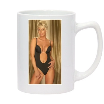 Sarah Harding 14oz White Statesman Mug