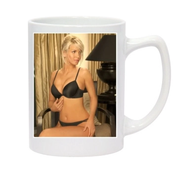 Sarah Harding 14oz White Statesman Mug