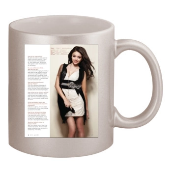 Sarah Hyland 11oz Metallic Silver Mug