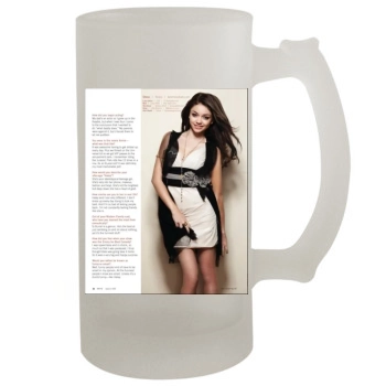 Sarah Hyland 16oz Frosted Beer Stein