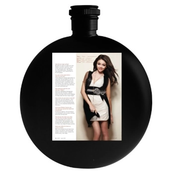 Sarah Hyland Round Flask