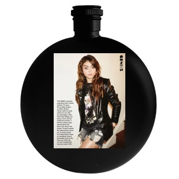 Sarah Hyland Round Flask