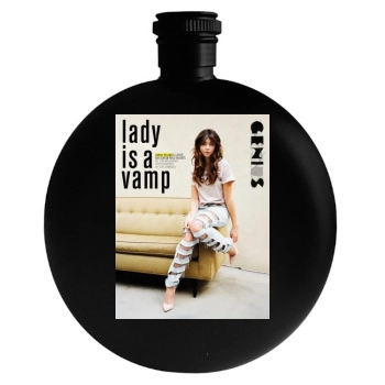 Sarah Hyland Round Flask