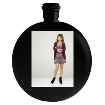 Sarah Hyland Round Flask