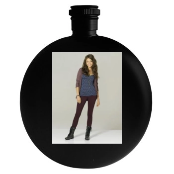 Sarah Hyland Round Flask